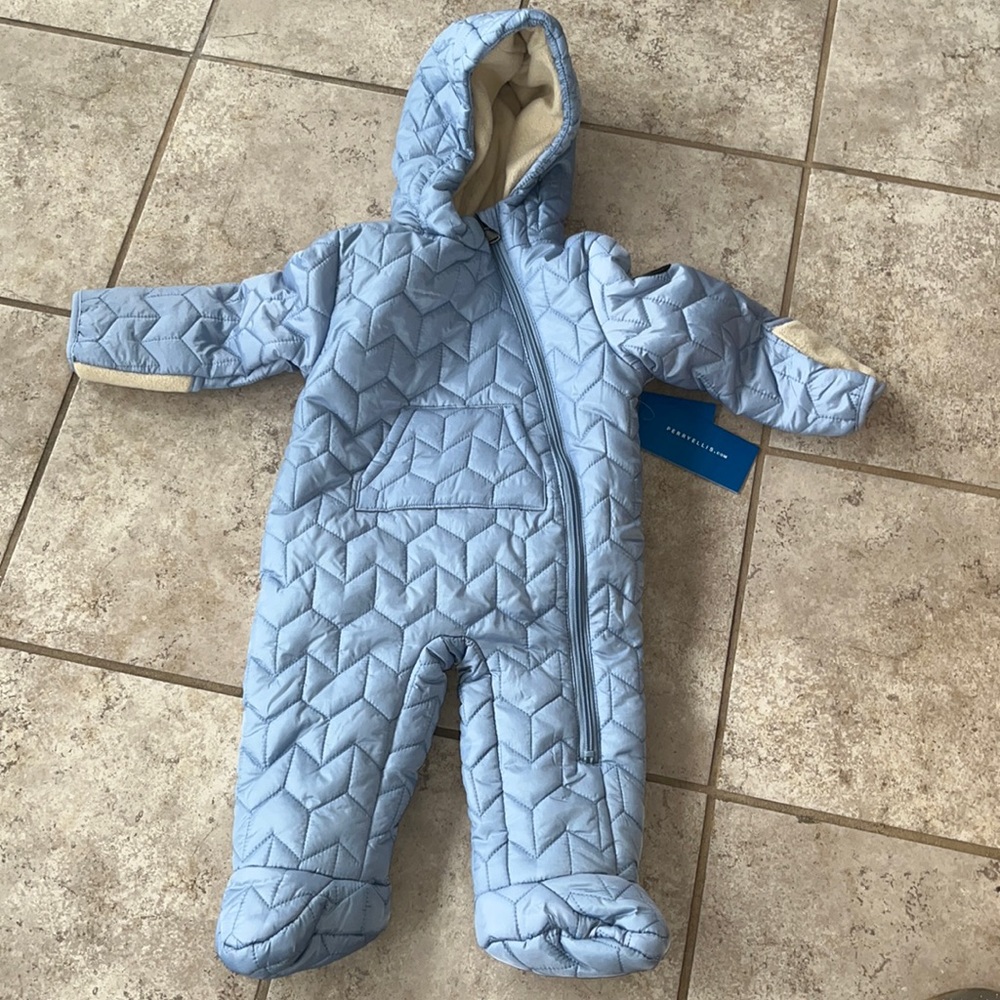 Baby’s Quilted Zip Up Pram -  6/9M